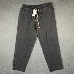 NWT Mr. Donoo Pokku Relaxed Loose Fit Pants Men 2XL Gray Drawstring #2169